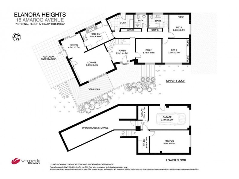 18 Amaroo Avenue, Elanora Heights NSW 2101 Floorplan