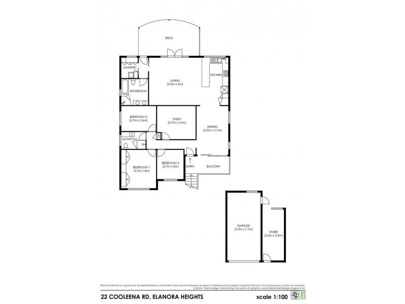 22 Cooleena Road, Elanora Heights NSW 2101 Floorplan