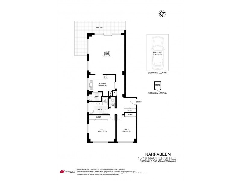 15/18 Mactier Street, Narrabeen NSW 2101 Floorplan