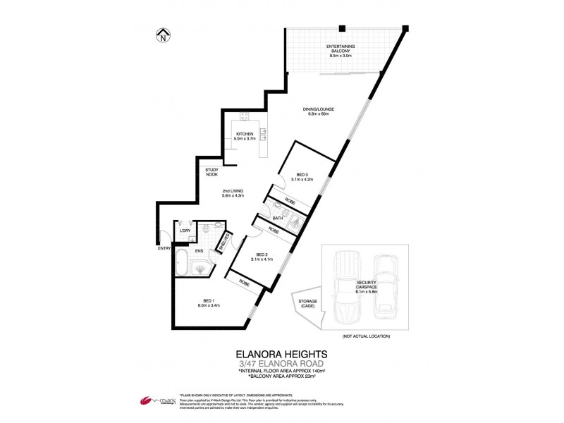 3/47 Elanora Road, Elanora Heights NSW 2101 Floorplan