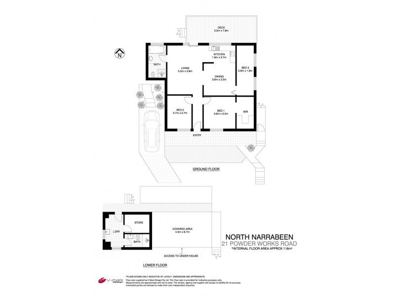 21 Powderworks Road, North Narrabeen NSW 2101 Floorplan