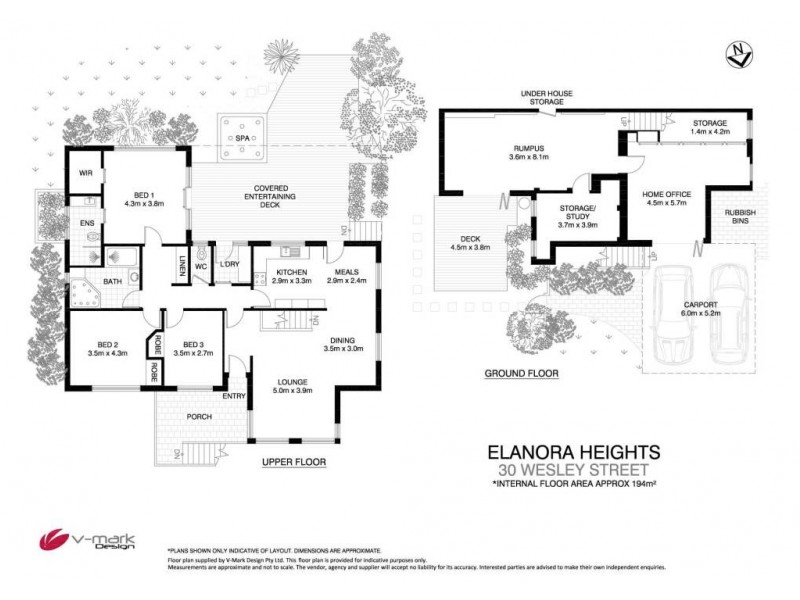 30 Wesley Street, Elanora Heights NSW 2101 Floorplan