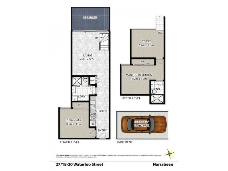 27/20 Waterloo Street, Narrabeen NSW 2101 Floorplan