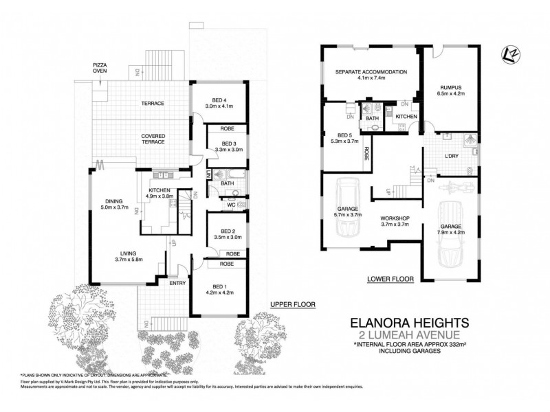 2 Lumeah Avenue, Elanora Heights NSW 2101 Floorplan