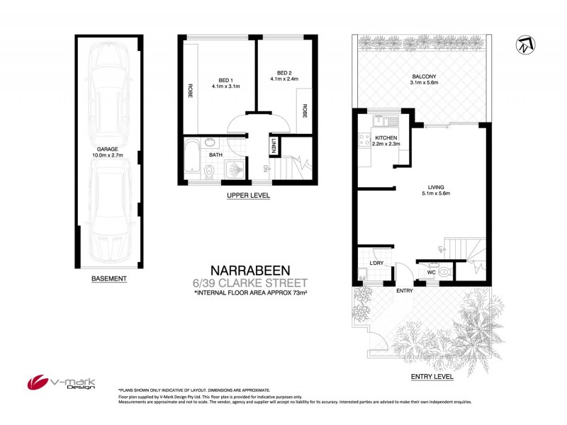 6/39 Clarke Street, Narrabeen NSW 2101 Floorplan
