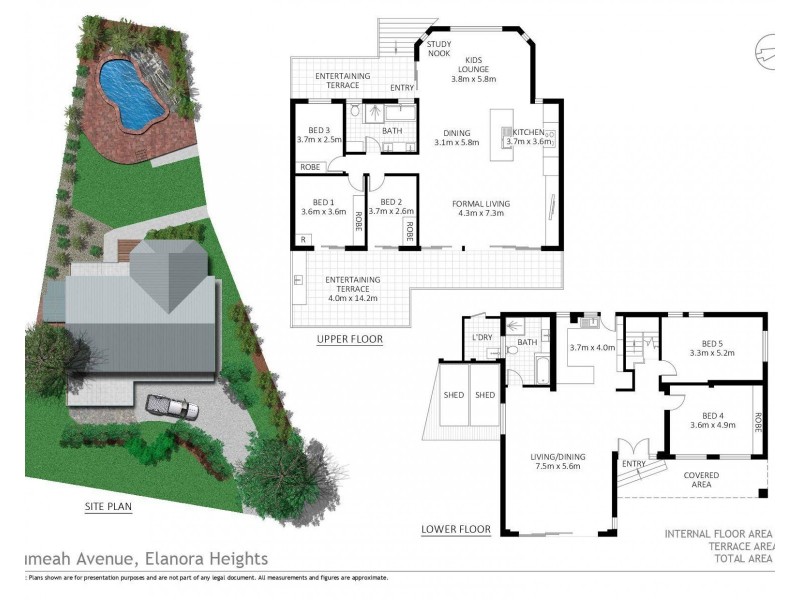 1 Lumeah Avenue, Elanora Heights NSW 2101 Floorplan
