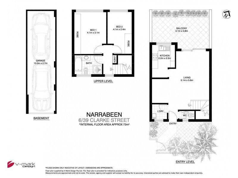 6/39 Clarke Street, Narrabeen NSW 2101 Floorplan
