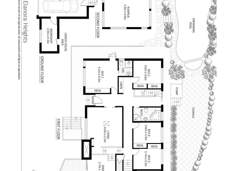 22 Amaroo Avenue, Elanora Heights NSW 2101 Floorplan