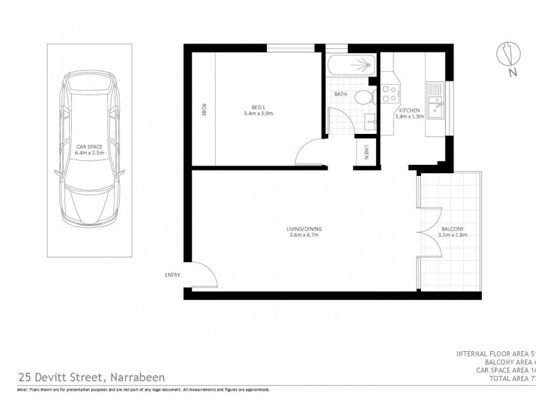 7/25 Devitt Street, Narrabeen NSW 2101 Floorplan