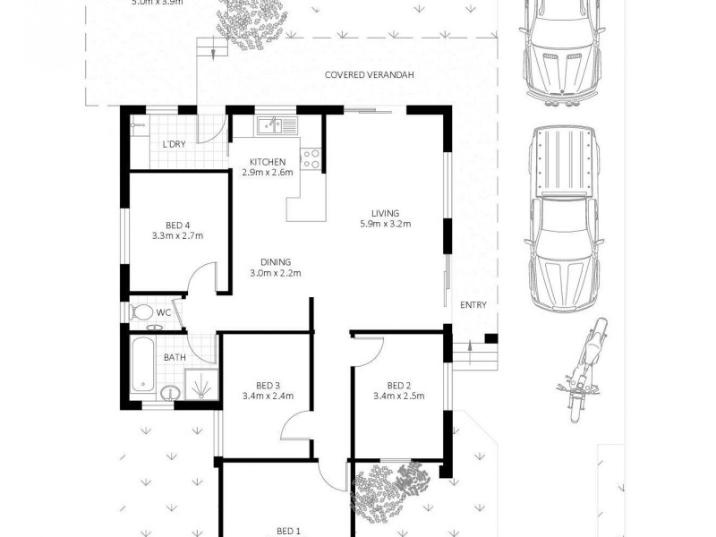 20 Oak Street, North Narrabeen NSW 2101 Floorplan