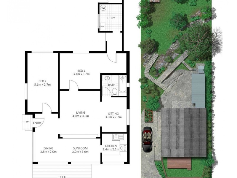 64 Alleyne Avenue, North Narrabeen NSW 2101 Floorplan