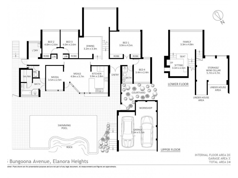 25 Bungoona Avenue, Elanora Heights NSW 2101 Floorplan