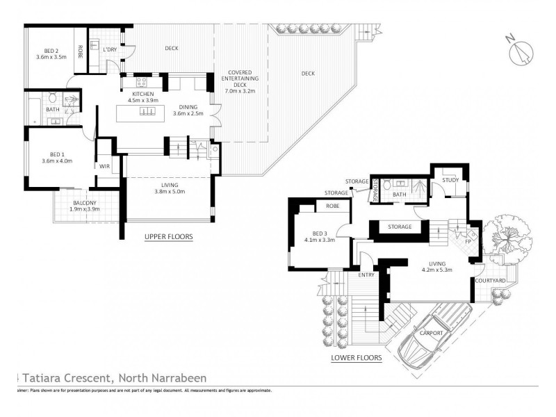 64 Tatiara Crescent, North Narrabeen NSW 2101 Floorplan