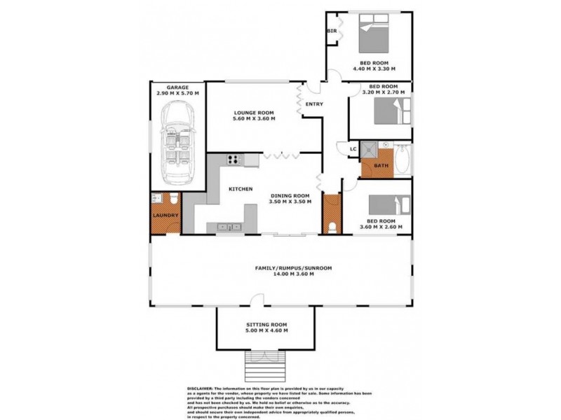 8 Plover Place, Ingleburn NSW 2565 Floorplan