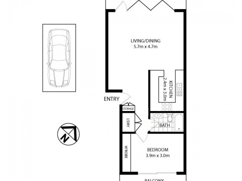 114/3 Stromboli Strait, Wentworth Point NSW 2127 Floorplan