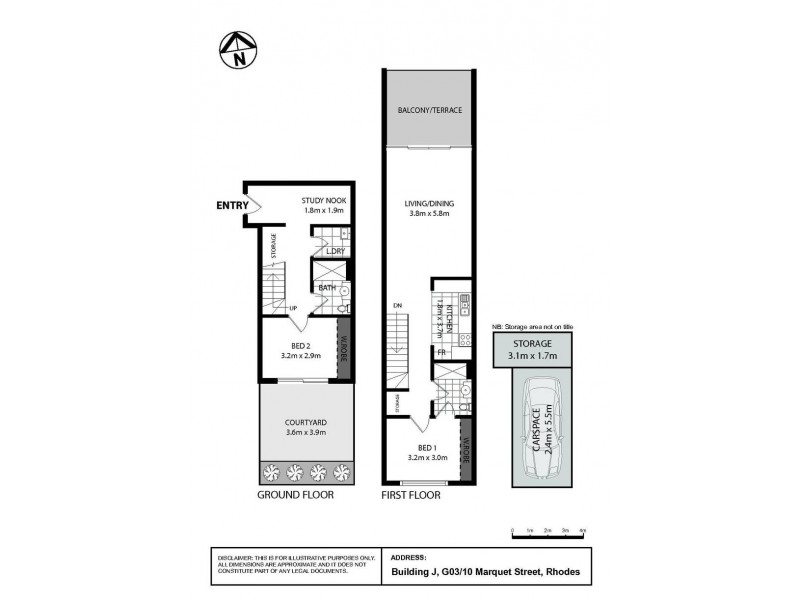 JG03/10 Marquet Street, Rhodes NSW 2138 Floorplan
