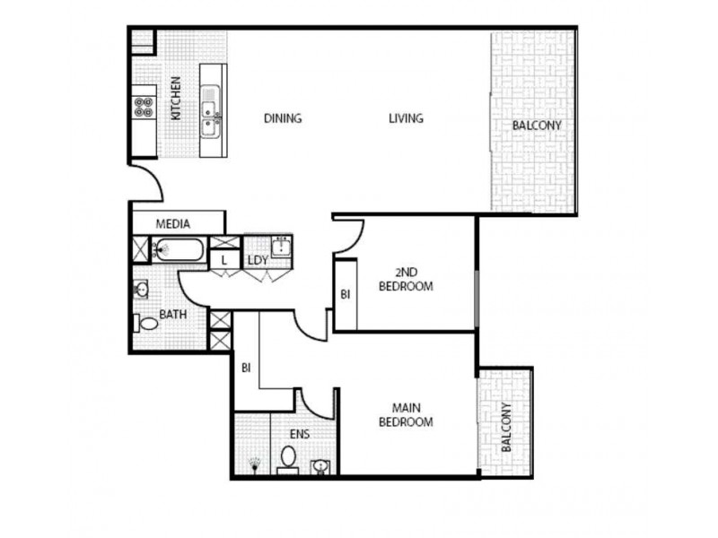 203/2 Shoreline Drive, Rhodes NSW 2138 Floorplan