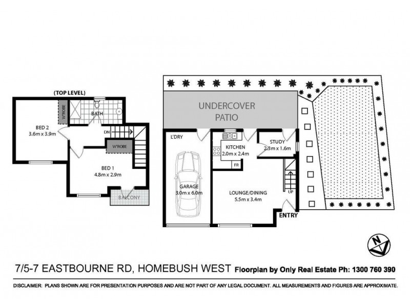 7/5-7 Eastbourne Road, Homebush West NSW 2140 Floorplan