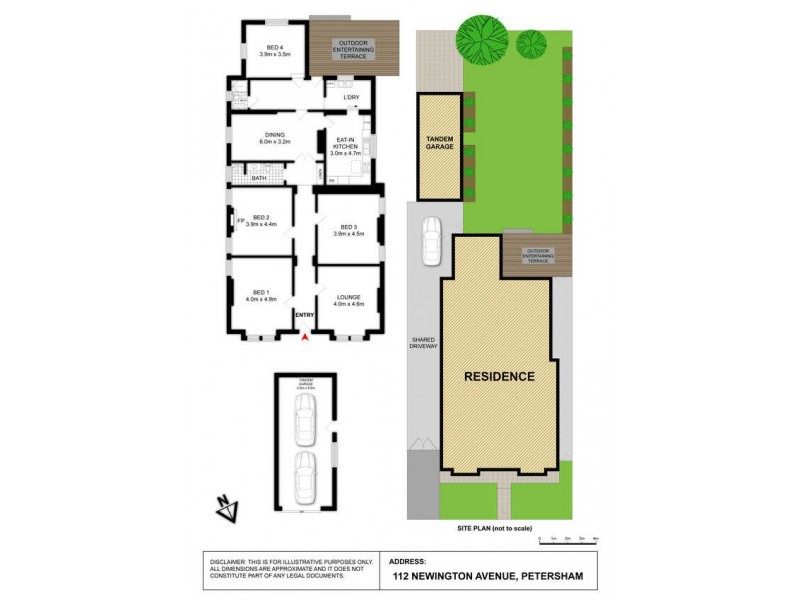 112 Newington Road, Petersham NSW 2049 Floorplan