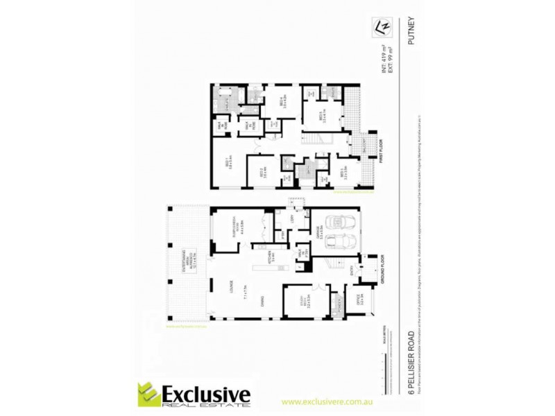 6 Pellisier Road, Putney NSW 2112 Floorplan