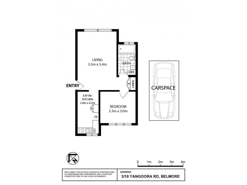 3/10 Yangoora Road, Belmore NSW 2192 Floorplan