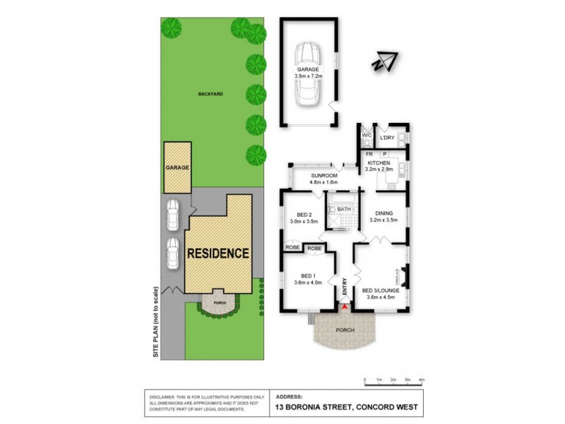 13 Boronia Street, Concord West NSW 2138 Floorplan