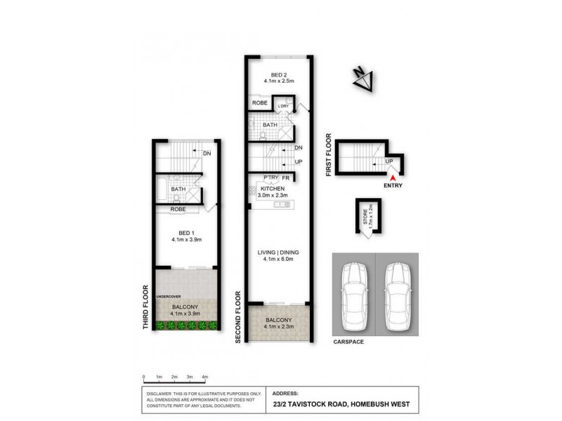 23/2 Tavistock Road, Homebush West NSW 2140 Floorplan