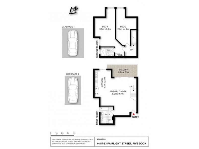44/57-63 Fairlight Street, Five Dock NSW 2046 Floorplan