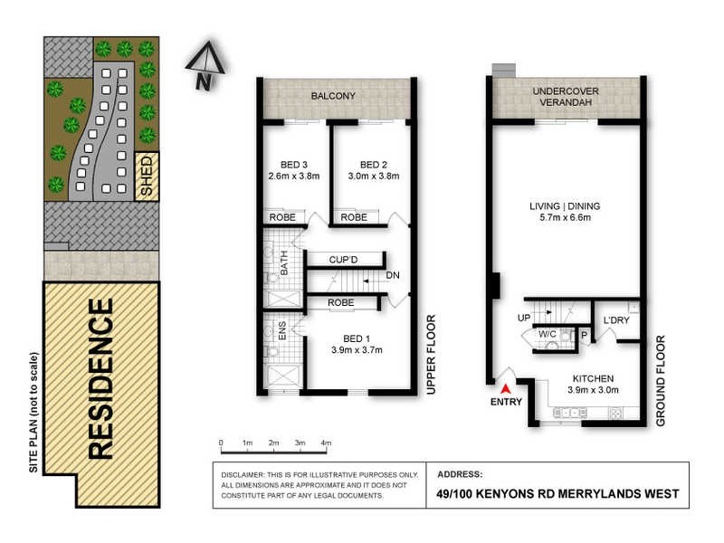49/100 Kenyons Road, Merrylands West NSW 2160 Floorplan