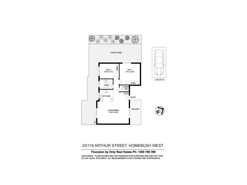 25/119 Arthur Street, Strathfield NSW 2135
