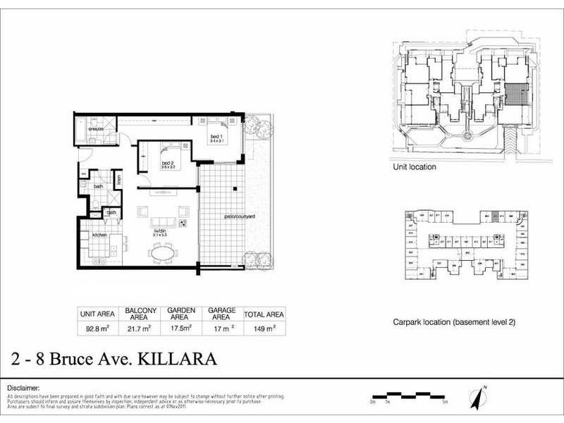 2-8 Bruce Avenue, Killara NSW 2071 Floorplan