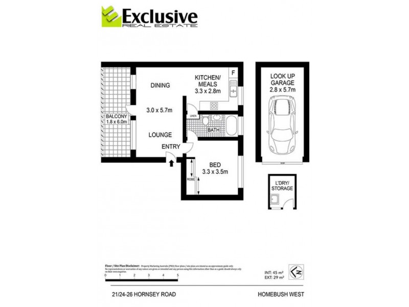 21/24-26 Hornsey Road, Homebush West NSW 2140 Floorplan