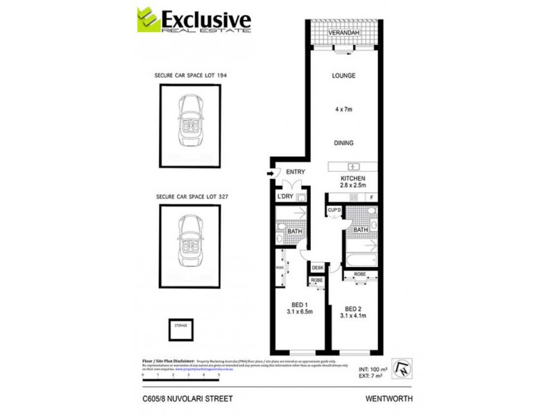 C605/8 Nuvolari Place, Wentworth Point NSW 2127 Floorplan