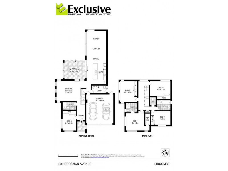 20 Herdsman Avenue, Lidcombe NSW 2141 Floorplan