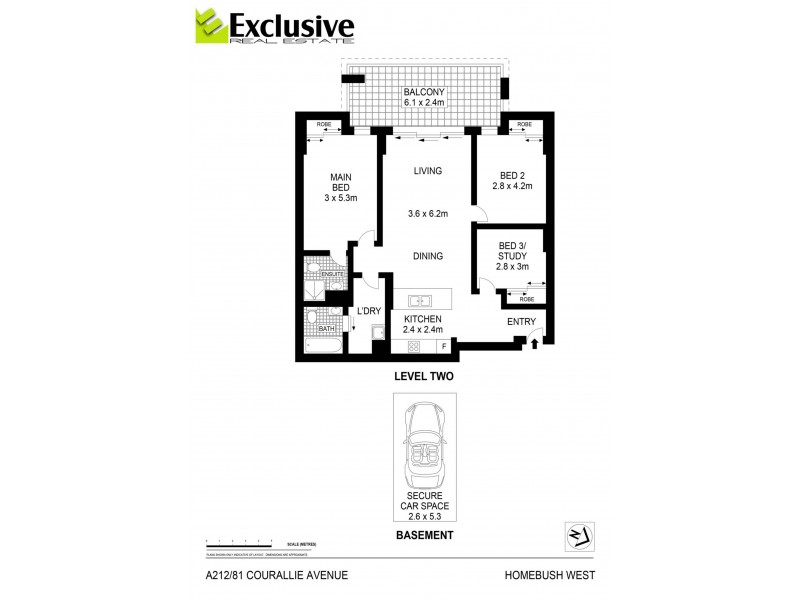 A212/81 Courallie Avenue, Homebush West NSW 2140 Floorplan