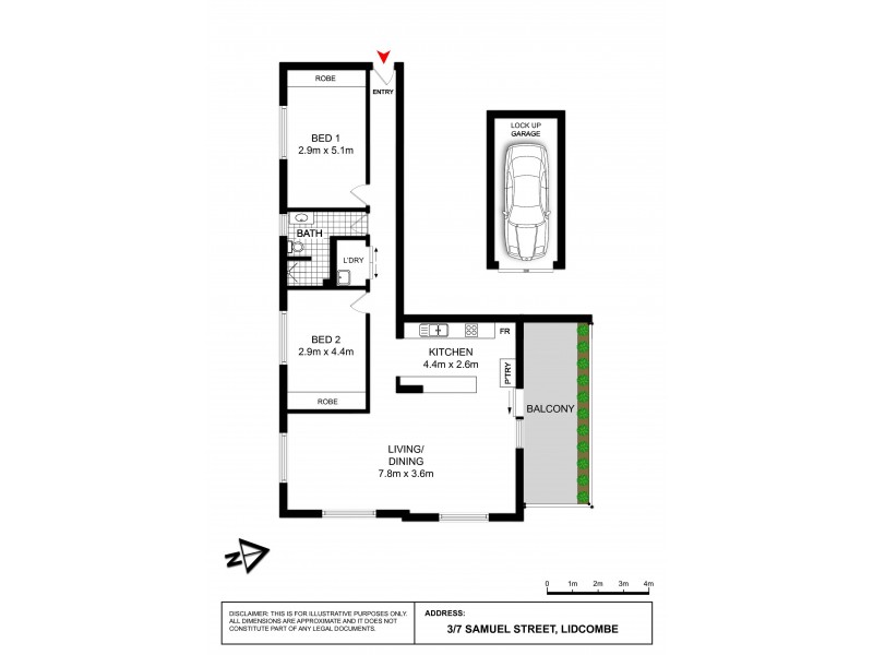 3/7 Samuel Street, Lidcombe NSW 2141 Floorplan