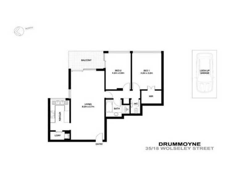 18 Wolseley Street, Drummoyne NSW 2047 Floorplan