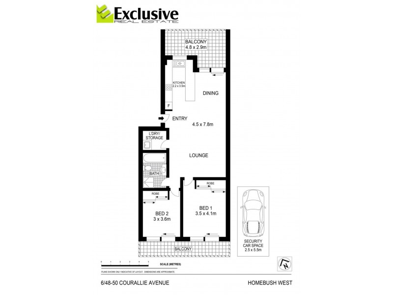 6/48 Courallie Avenue, Homebush West NSW 2140 Floorplan