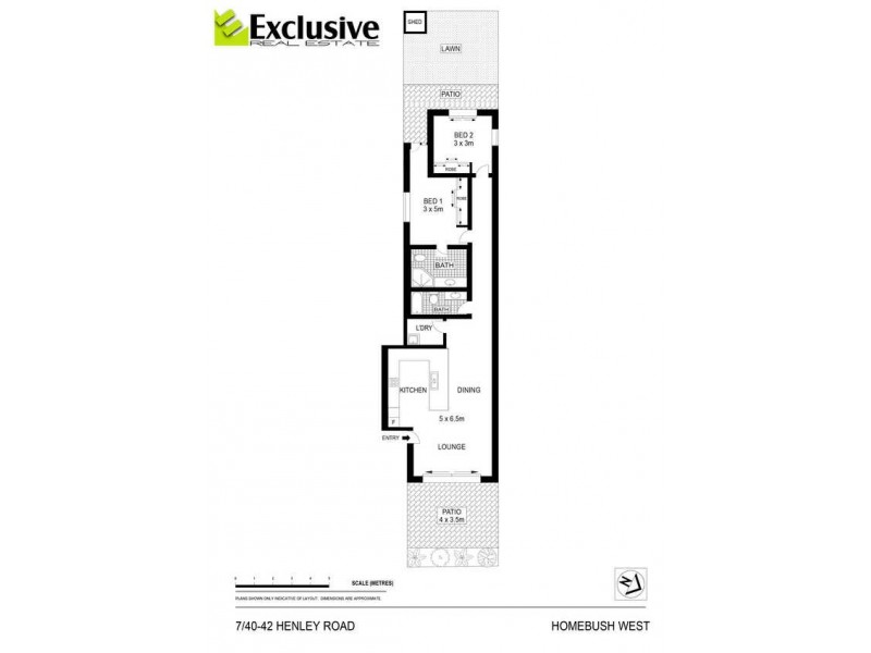 7/40-42 Henley Road, Homebush West NSW 2140 Floorplan