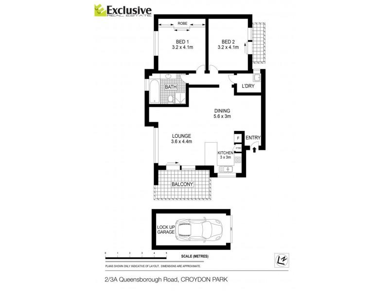 2/3A Queensborough Road, Croydon Park NSW 2133 Floorplan