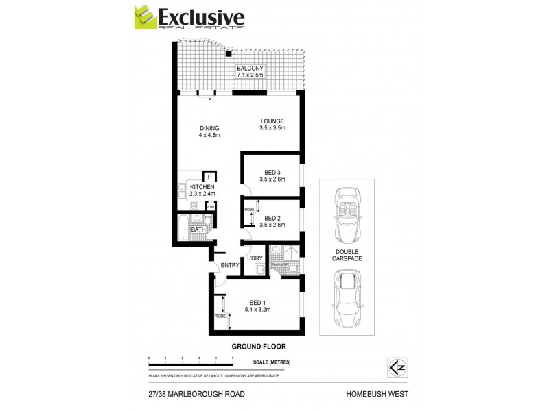 27/38 Marlborough Road, Homebush West NSW 2140 Floorplan