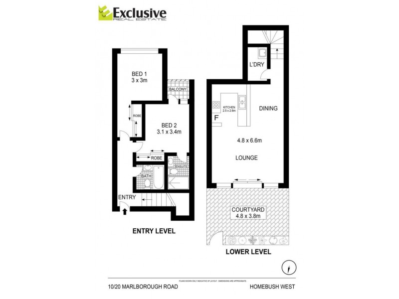 10/20 Marlborough Road, Homebush West NSW 2140 Floorplan
