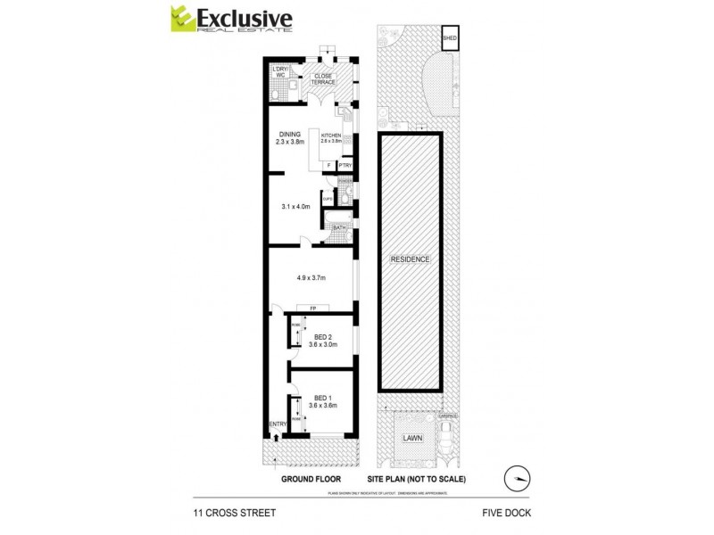 11 Cross Street, Five Dock NSW 2046 Floorplan