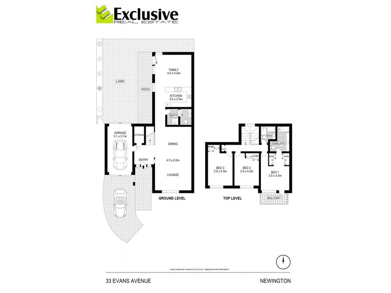 33 Evans Street, Newington NSW 2127 Floorplan