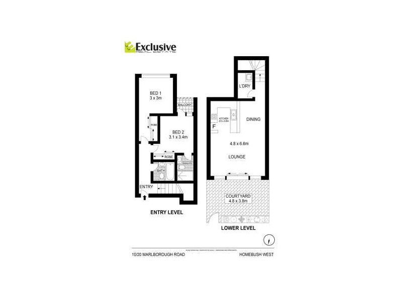 10/20-26 Marlborough Road, Homebush West NSW 2140 Floorplan