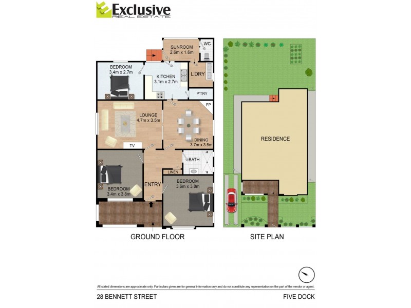 28 Bennett Avenue, Five Dock NSW 2046 Floorplan