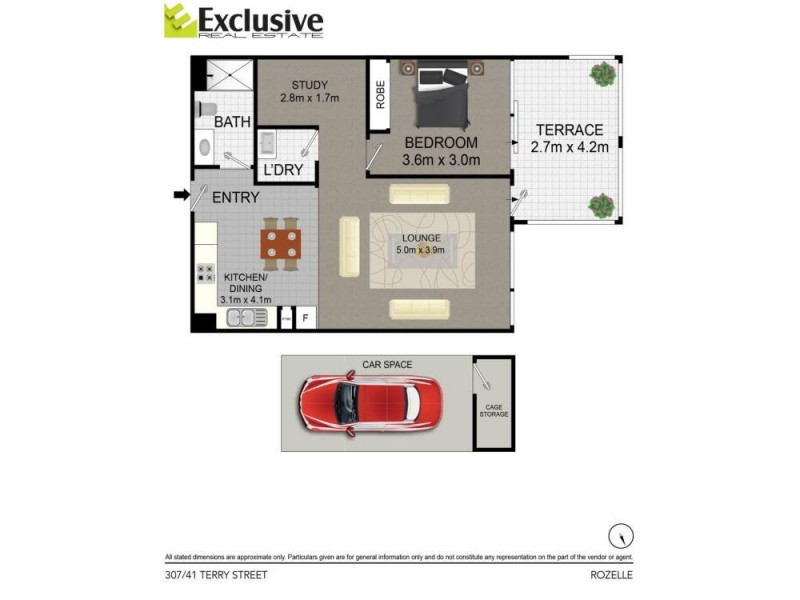 307/41 Terry Street, Rozelle NSW 2039 Floorplan