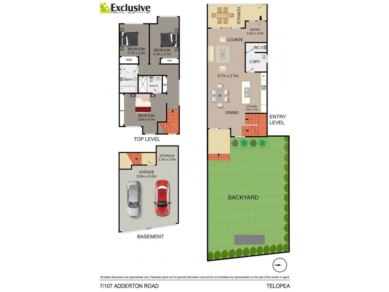 7/107 Adderton Road, Telopea NSW 2117 Floorplan