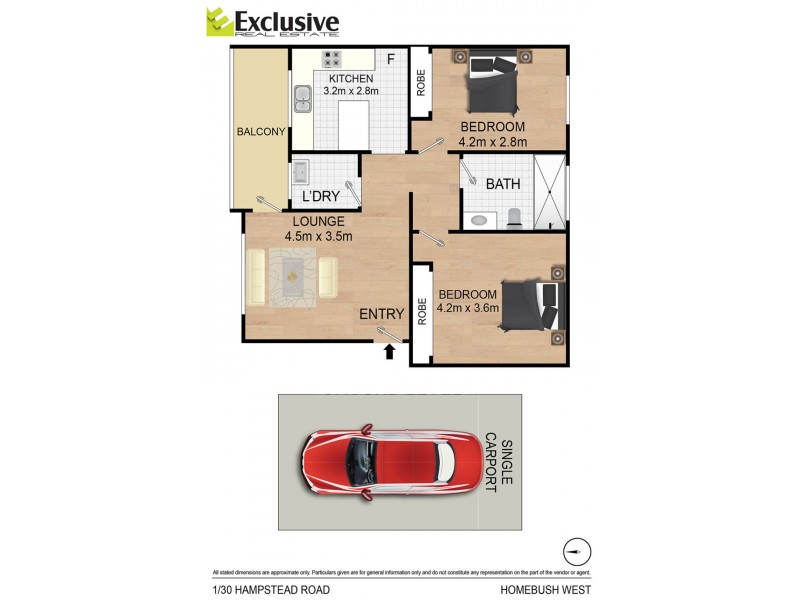 1/30 Hampstead Road, Homebush West NSW 2140 Floorplan