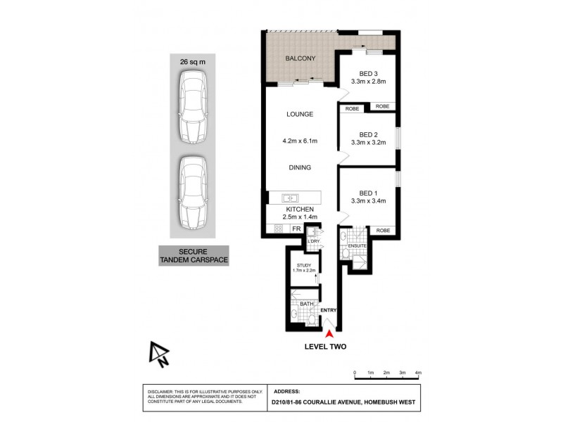 D210/81-86 Courallie Avenue, Homebush West NSW 2140 Floorplan
